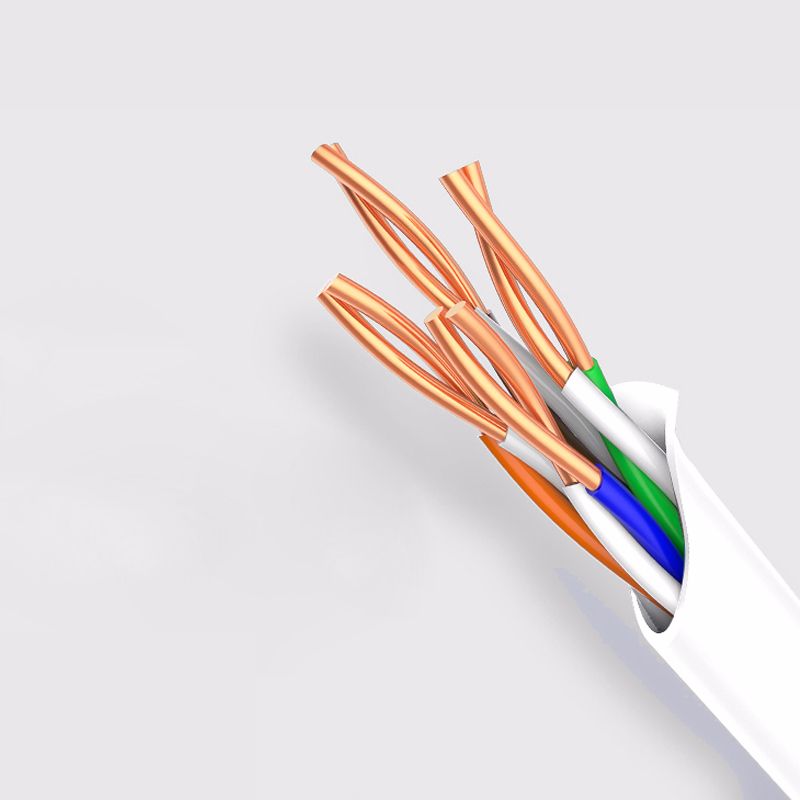AKKOSTAR 15m 20m 25m 30m 40m 高品质六类无氧铜千兆网线跳线细节图