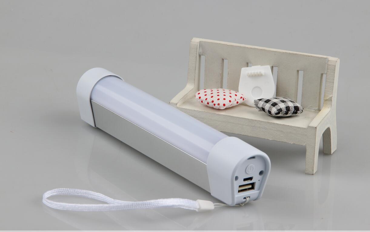 LED警示灯管灯 露营汽车磁吸多功能灯管 手机充电宝灯详情图3