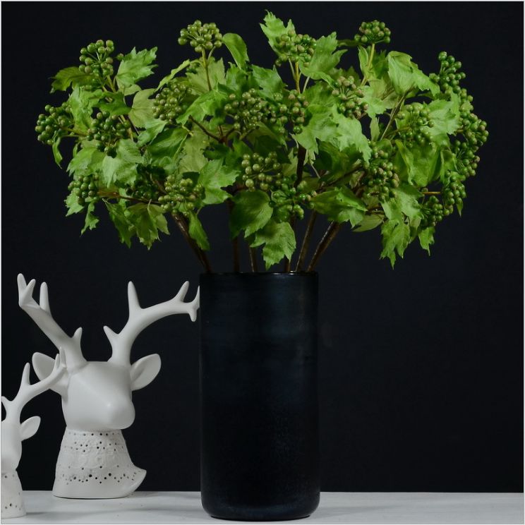 Factory direct sales of Lanjin American-style garden artificial green plants wholesale artificial fruits, artificial snow fruits and red berries details Picture