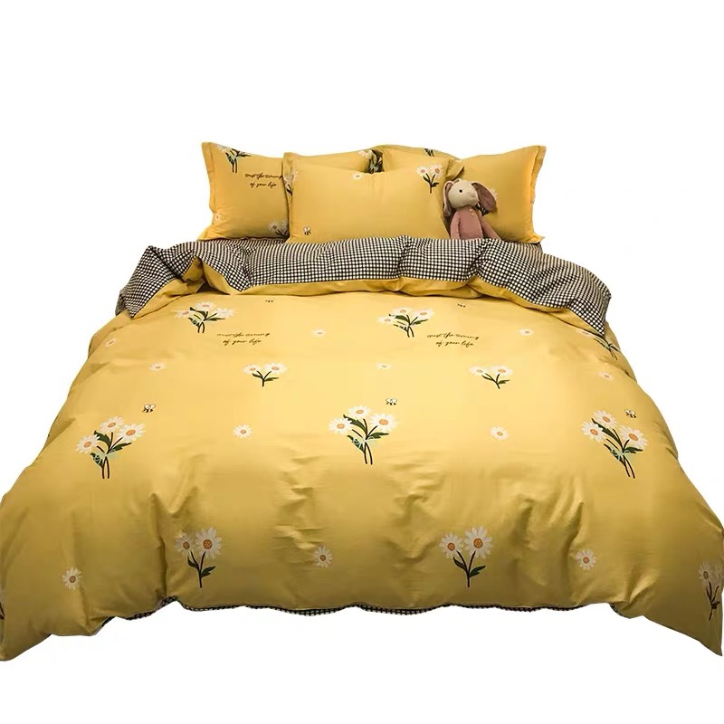 AB版印花图案四件套适合1.5,1.8米床