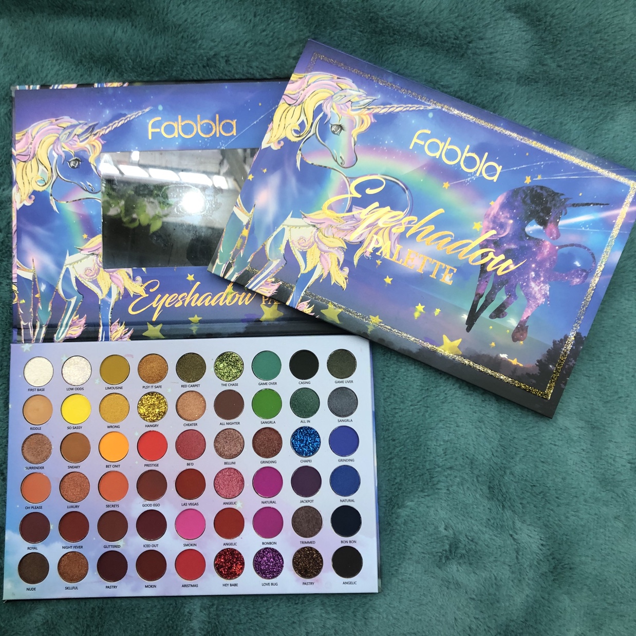 54 Color Eyeshadow Waterproof, Sweat Resistant Eye Makeup details Picture