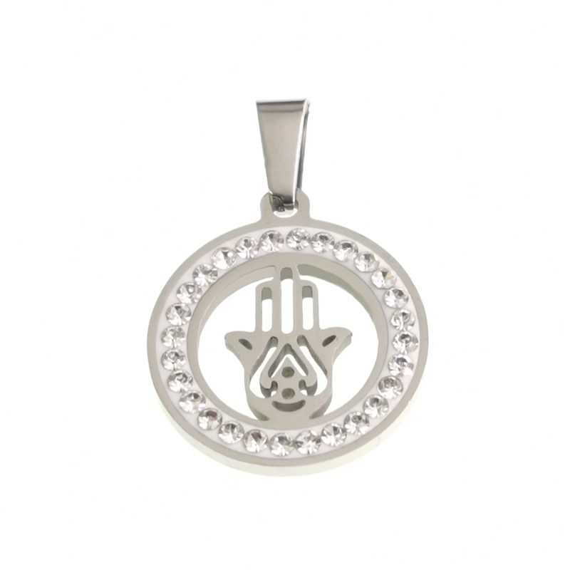 Hand necklace pendant