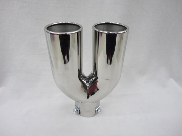 Tailpipe WS-117 bifurcated tailpipe general purpose tailpipe automotive adaptor