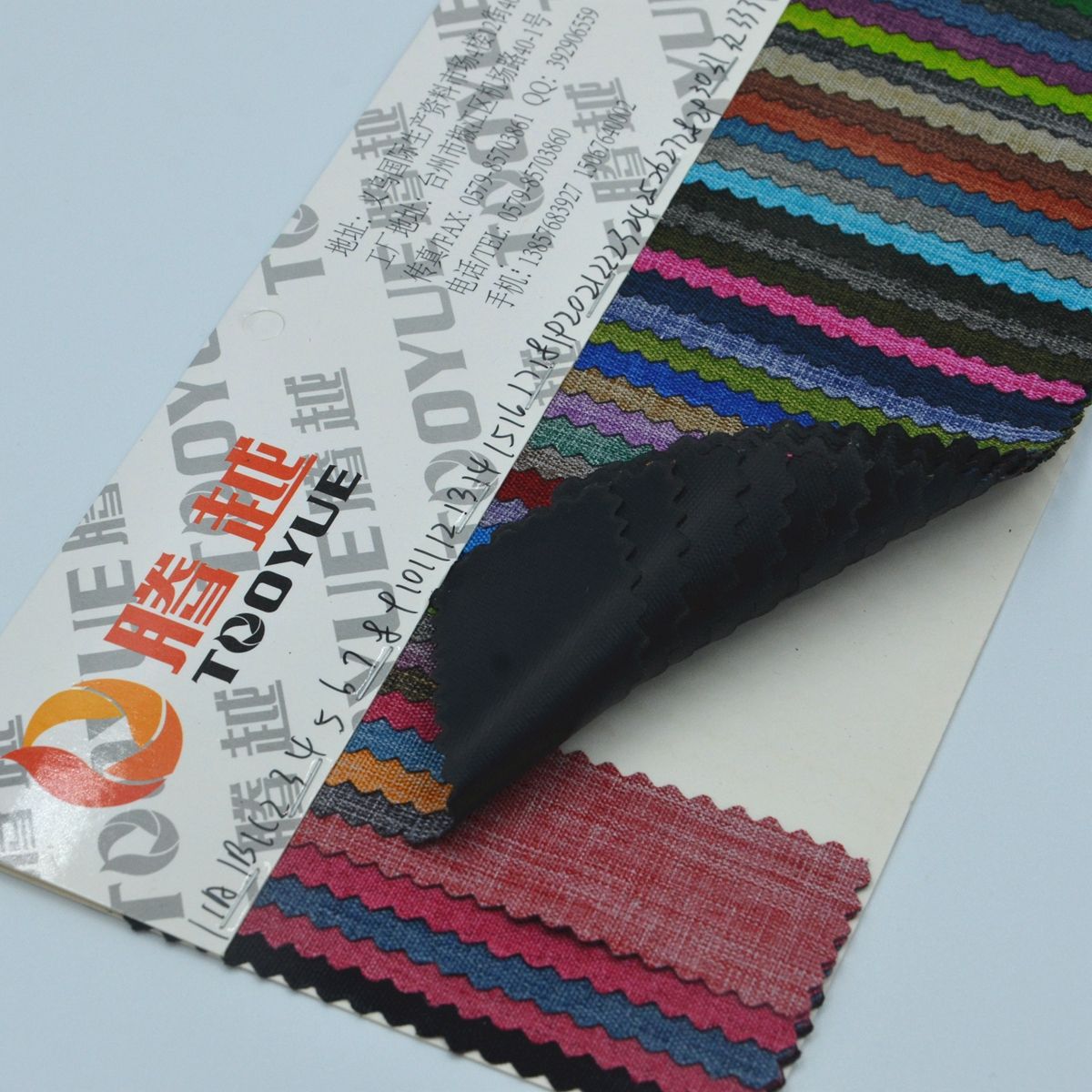 300D matte fabric pvc Dragon Dance Oxford fabric, snowflake fabric cationic ant fabric TY-014 details Picture
