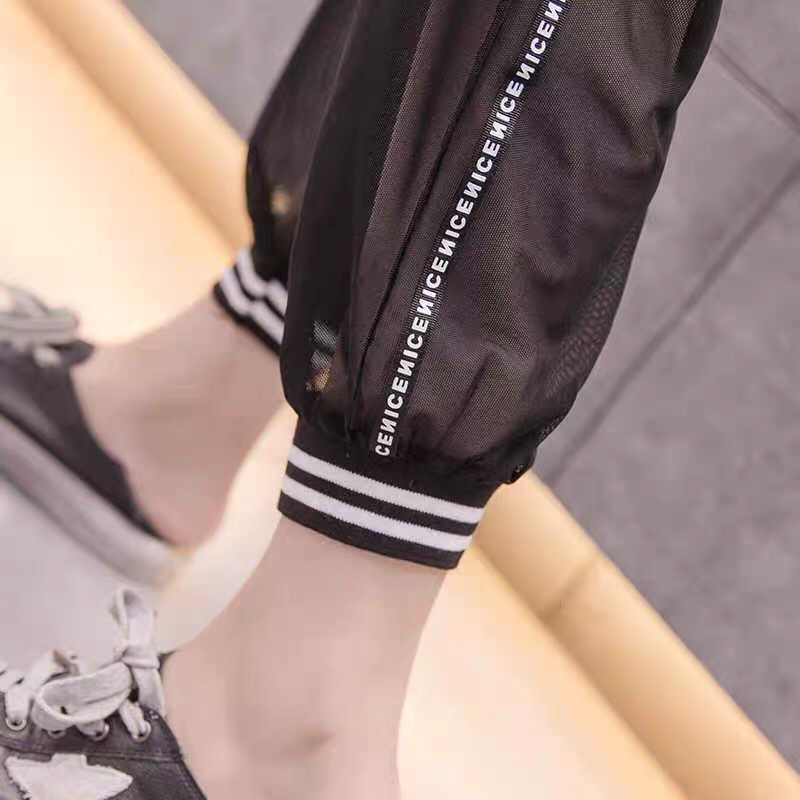 Sports mesh mosquito repellent nine-inch pants Specification image