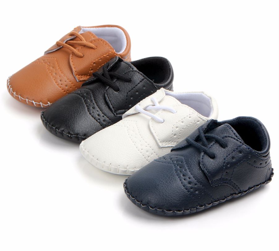外贸新款批发婴儿学步鞋 babyshoes 手工缝线环保PU宝宝鞋