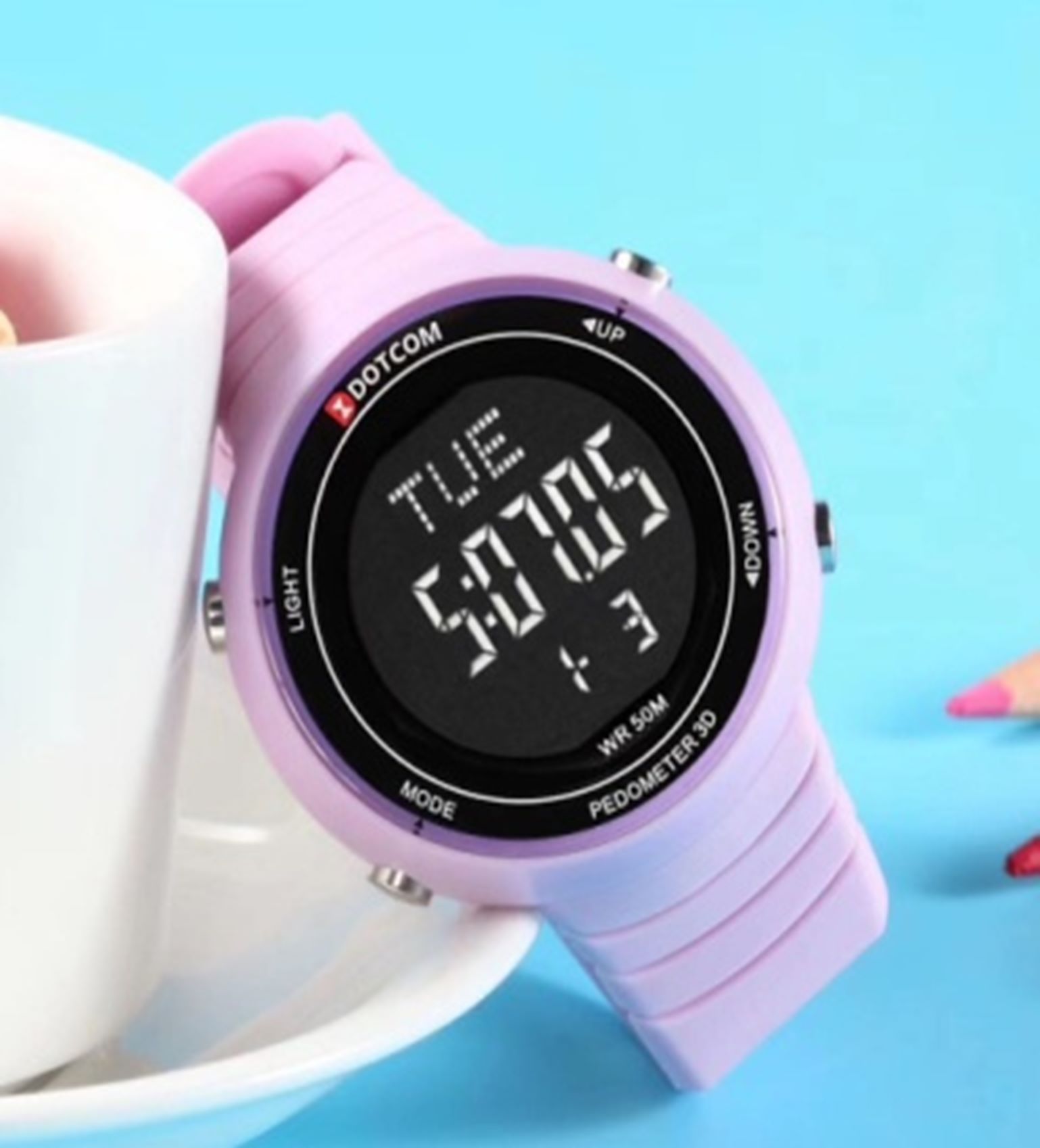 Yiwu Good Quality Fashion Watch Dongteku D8001M Specification image