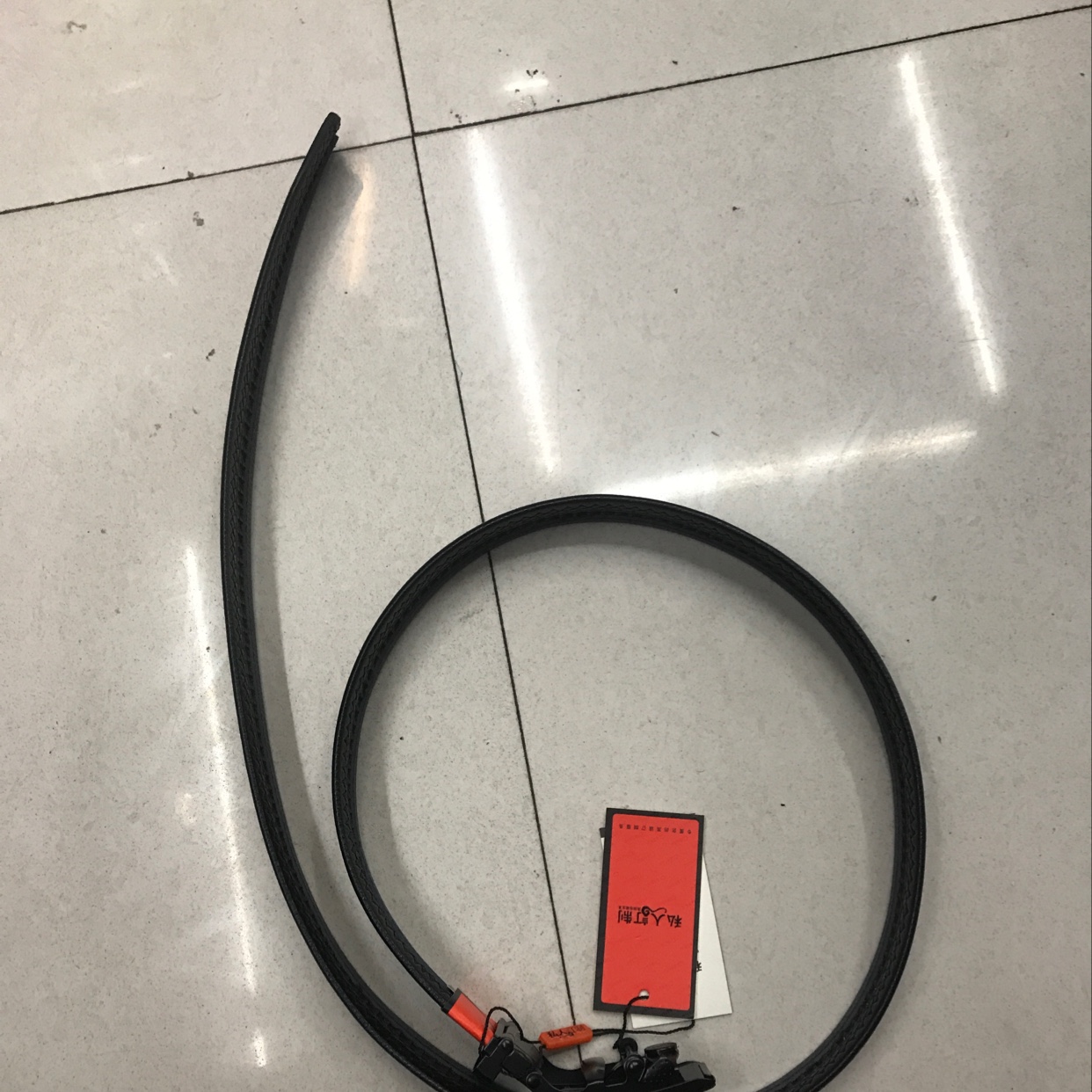 Acrylic buckle strap details Picture