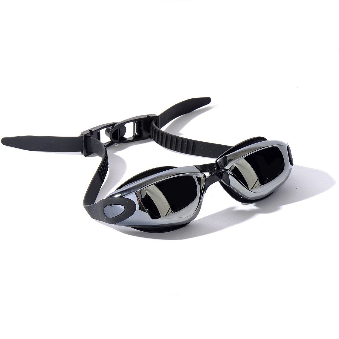 BL3200M electroplated waterproof and anti-fog swimming goggles automatically adjust the black of the swimming goggles