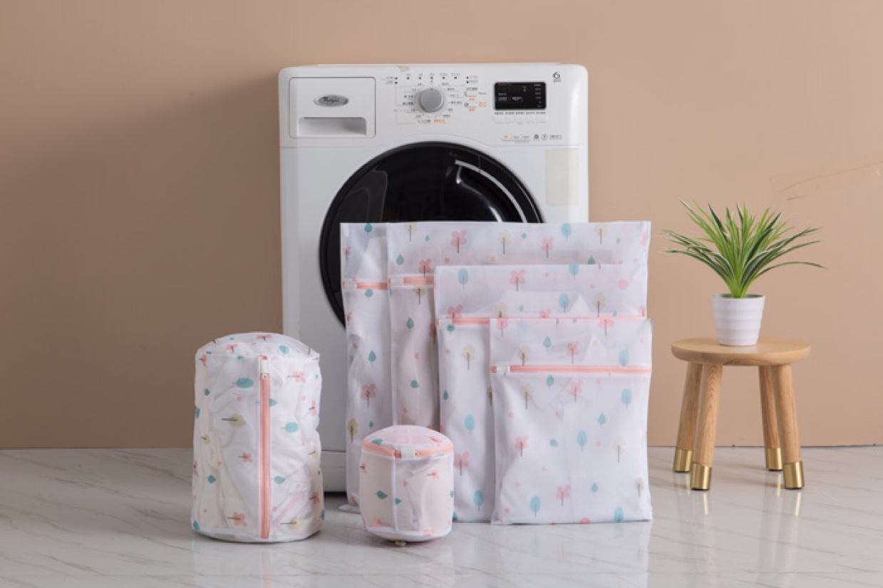 印花洗衣袋六件套涤纶洗衣袋文胸袋内衣护洗袋