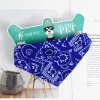 Pet supplies from the manufacturer: Pet saliva wipes, triangular pet scarves, collars, polyester pet bibs, triangular wipes Item Picture