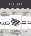 Cross-border premium pet denim printed collars, dog and cat collars, medium and large-sized dog neck collars, pet supplies Specification image