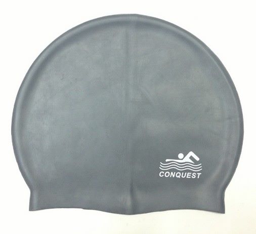 Bolu silicone swimming cap protective cap SC01 monochrome color swimming cap color random
