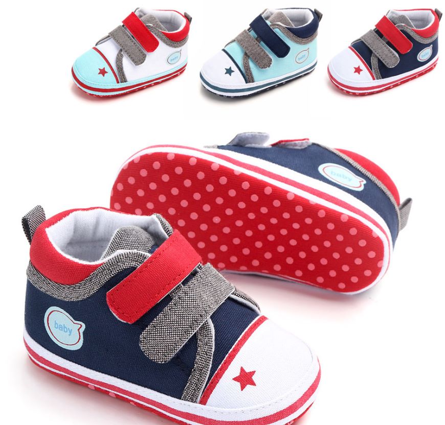 Casual cartoon matching color men's and women's shoes spring and Autumn soft bottom baby shoes toddler shoes thumbnail