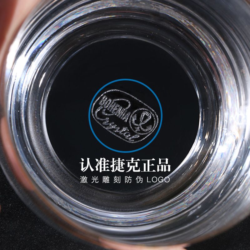 Water crystal glassed gold paintedwhisky无铅水晶酒水杯详情图4