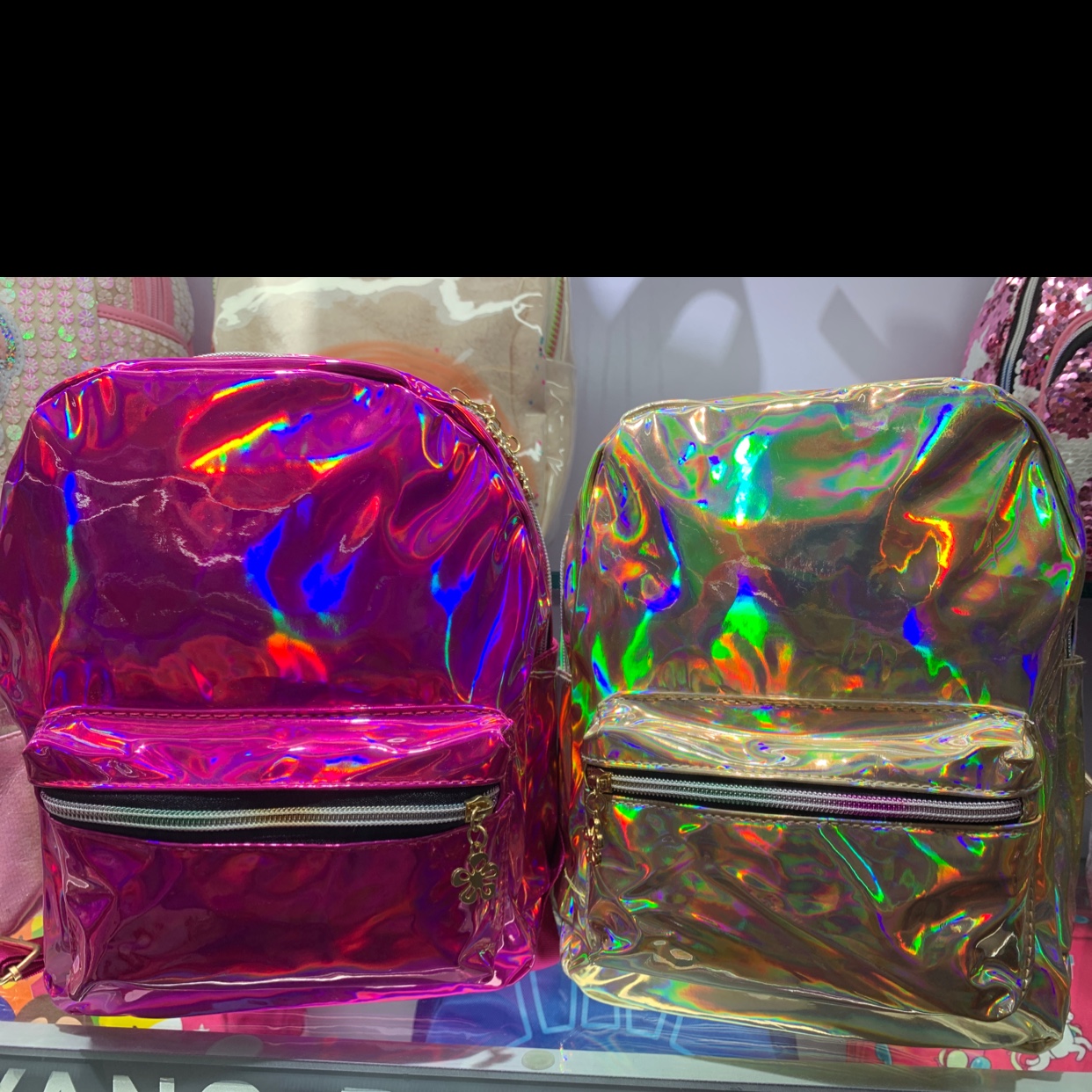 New versatile fashion laser jelly backpack manufacturer direct sale thumbnail