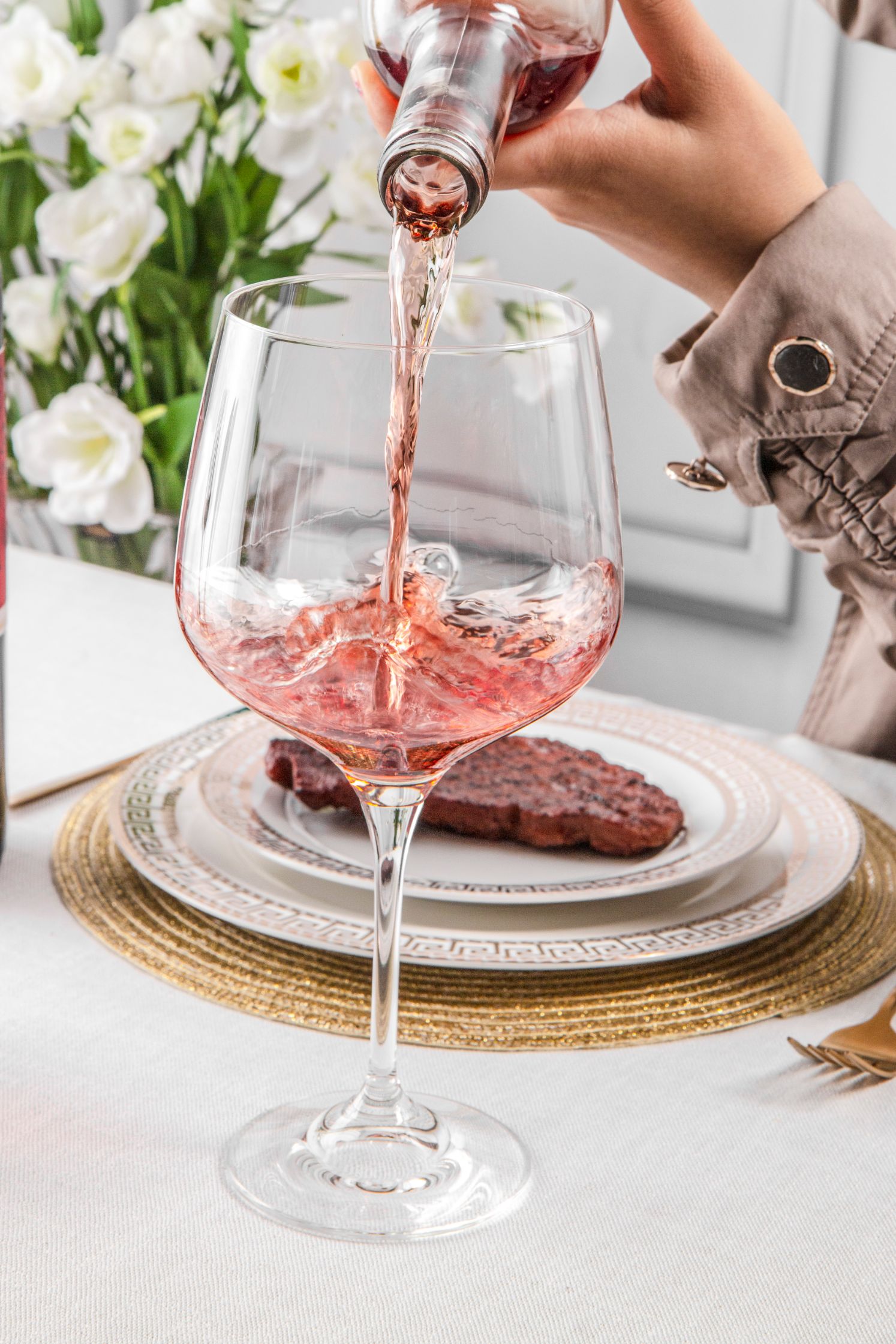Bohemian Crystalex Czech imported lead-free crystal wine glass 40797/590ML Item Picture