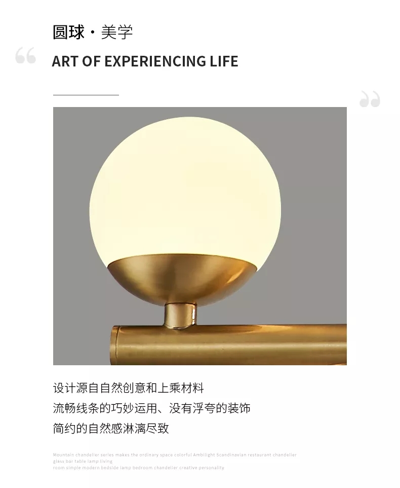Modern and simple wall lamps detail image 2