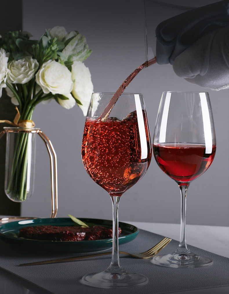 Lead-free crystal wine glasses champagne 无铅水晶玻璃红酒杯40729/350详情1