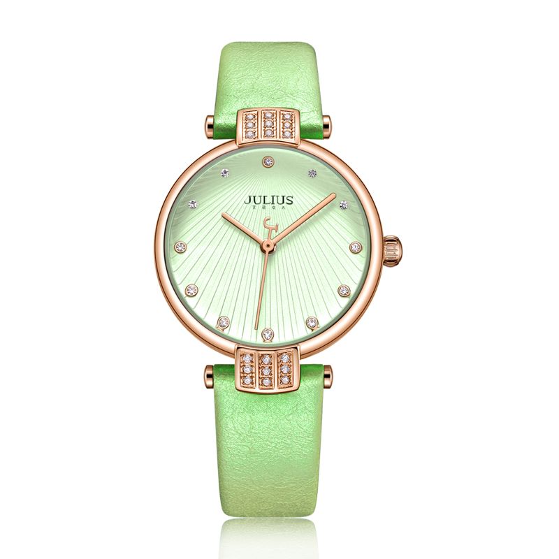 义乌好货 韩版女生皮带防水时尚白领石英表JA-1072