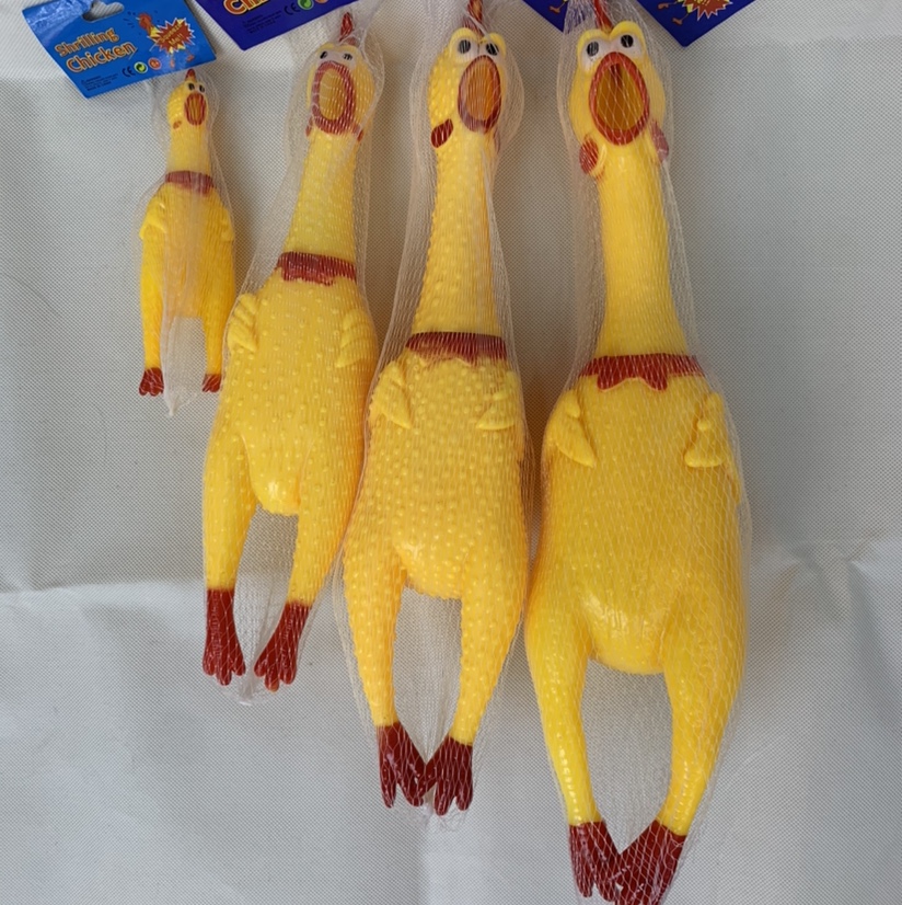 捏捏乐发泄玩具
尖叫鸡38cm，狗狗玩具，发声玩具