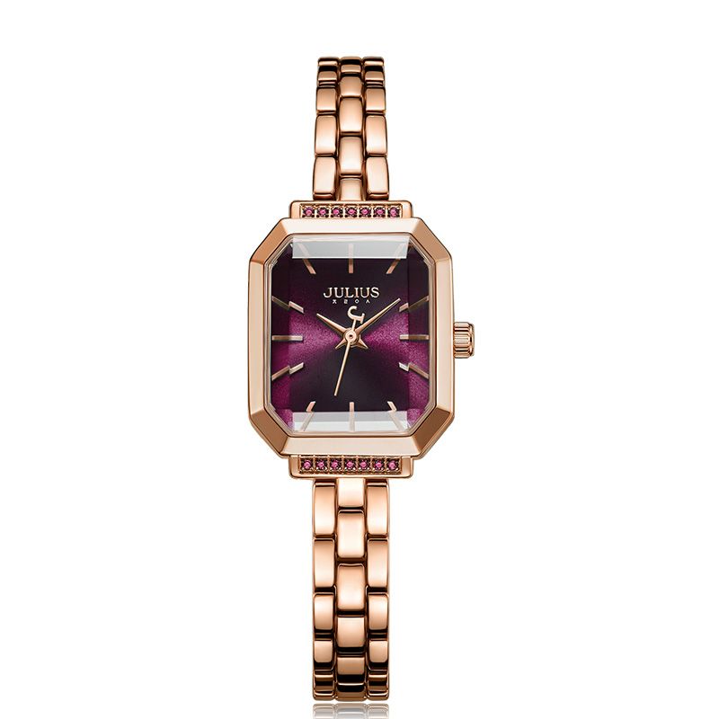 Yiwu Quality Korean version Girls' waterproof and fashionable white-collar Quartz Watch JA-1064 details Picture