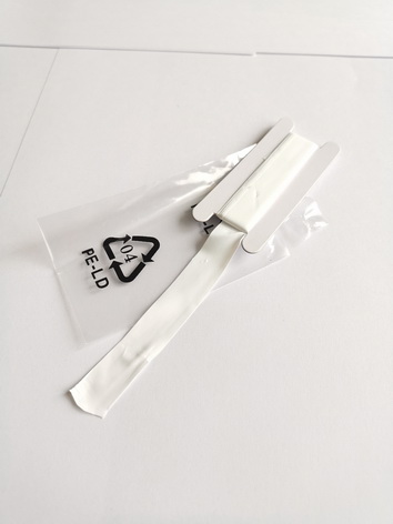 纸片生料带白底实物图