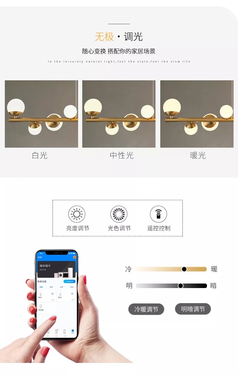 Modern and simple wall lamps detail image 3