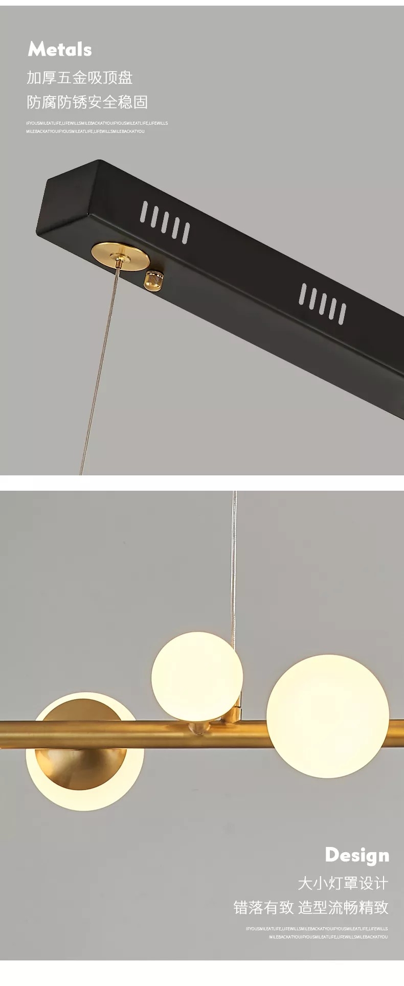 Modern and simple wall lamps detail image 12