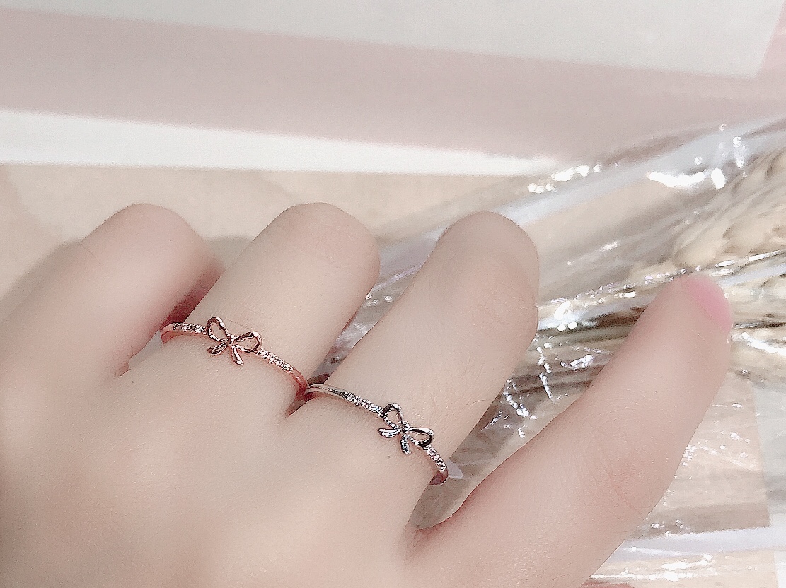 The new best-selling student ring from Korean fashion Douyin, Xinmingyang, Xinmingyang, Xinmingyang Item Picture