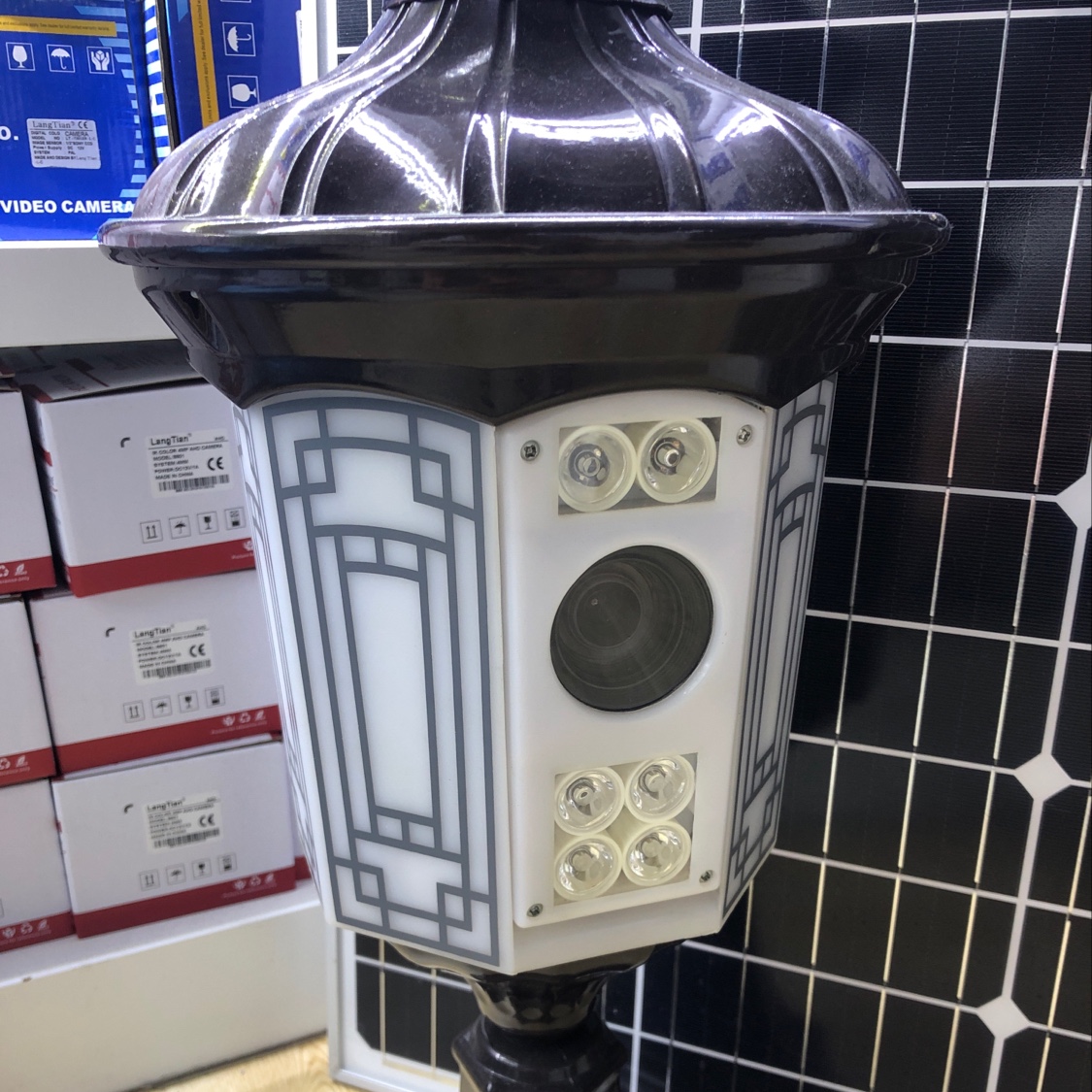 360灯体监控，别墅式监控