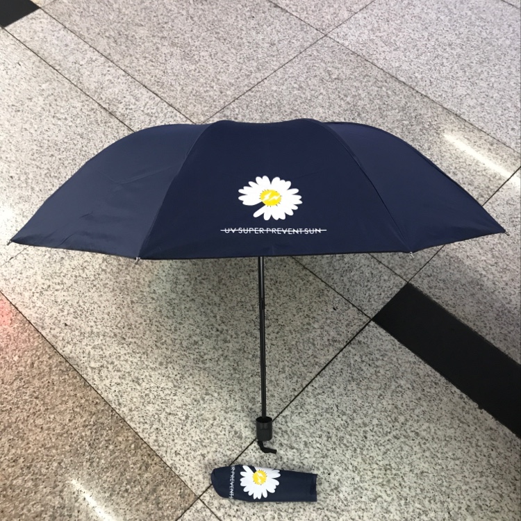 Triple Fold Umbrella Vinyl Fury details Picture