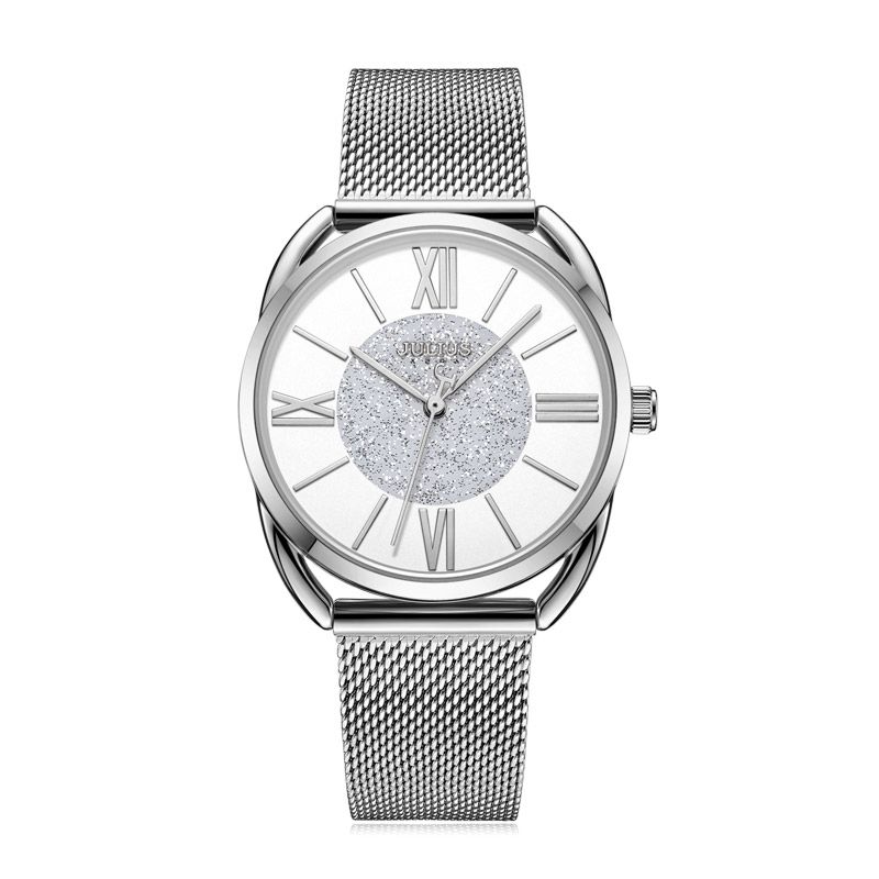 Yiwu Quality Korean version mesh strap waterproof fashionable White-collar Quartz Watch JA-1184 Application Scenario