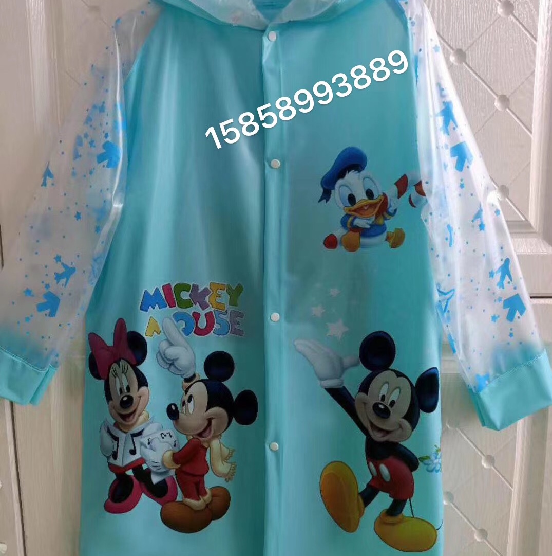 儿童背包雨衣各种各样分体式套装雨衣雨披 摩托车雨衣细节图