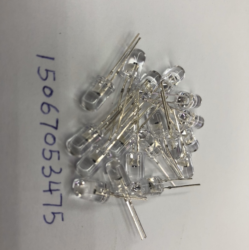 LED短脚七彩快闪长脚慢闪红兰黄绿白紫粉