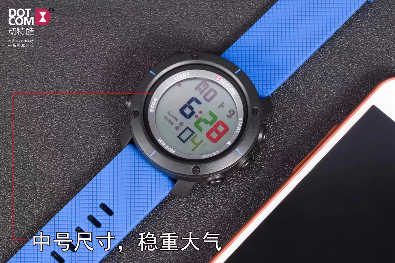 Yiwu Good Product - Handsome Boy's Multi-functional Fashionable Sports Watch D3025G detail image 3