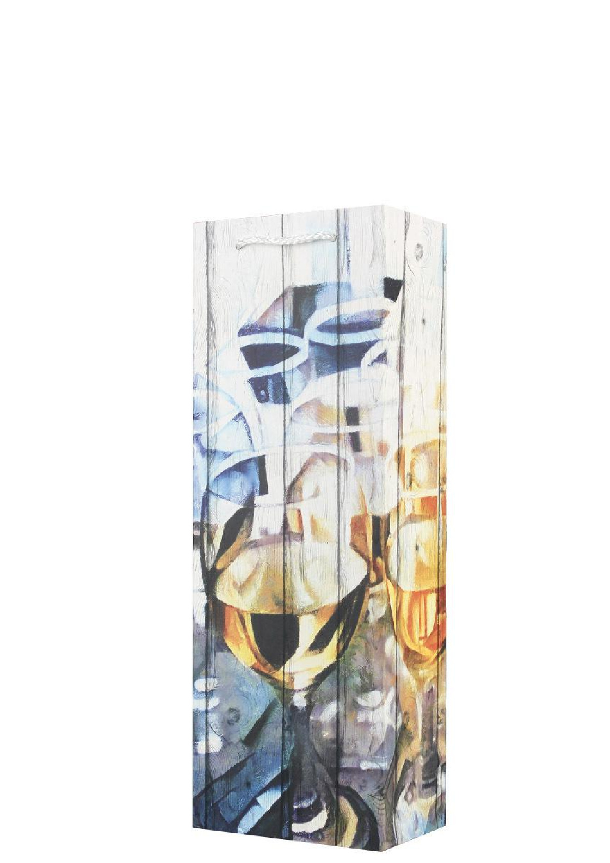 Factory direct sales of universal wine gift bags, wine glasses, wine bags, single red wine bottles, white card bags, paper handbags, customizable detail image 4