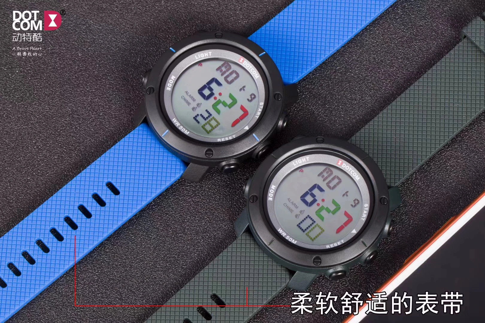 Yiwu Good Product - Handsome Boy's Multi-functional Fashionable Sports Watch D3025G detail image 2