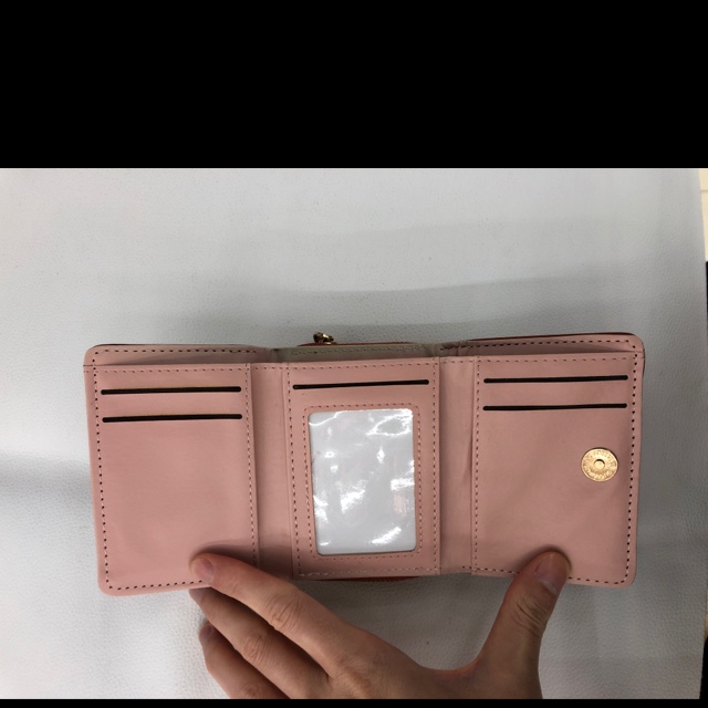 小号三折卡位拉链钱包产品图