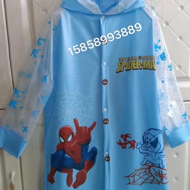 儿童背包雨衣各种各样分体式套装雨衣雨披 摩托车雨衣产品图