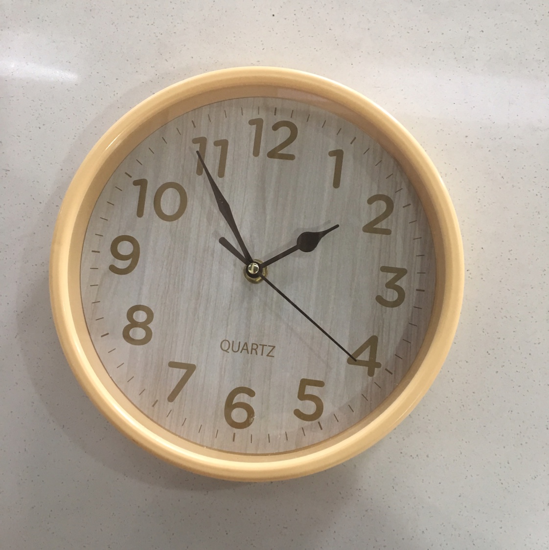 30cm imitation bamboo wall clock thumbnail