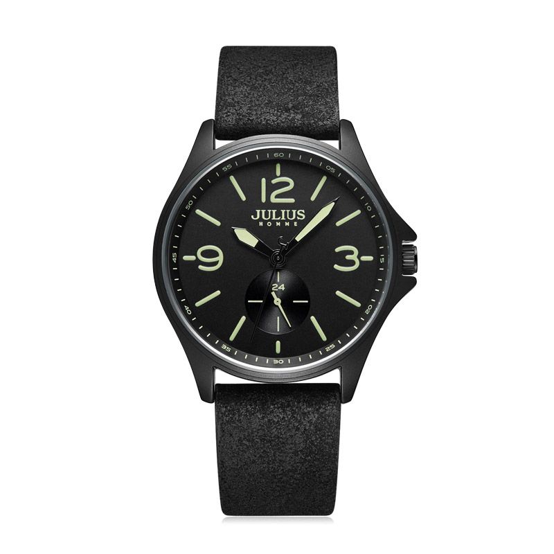 Yiwu Quality Korean version men's leather strap waterproof fashionable sports quartz watch JAH-110 Application Scenario