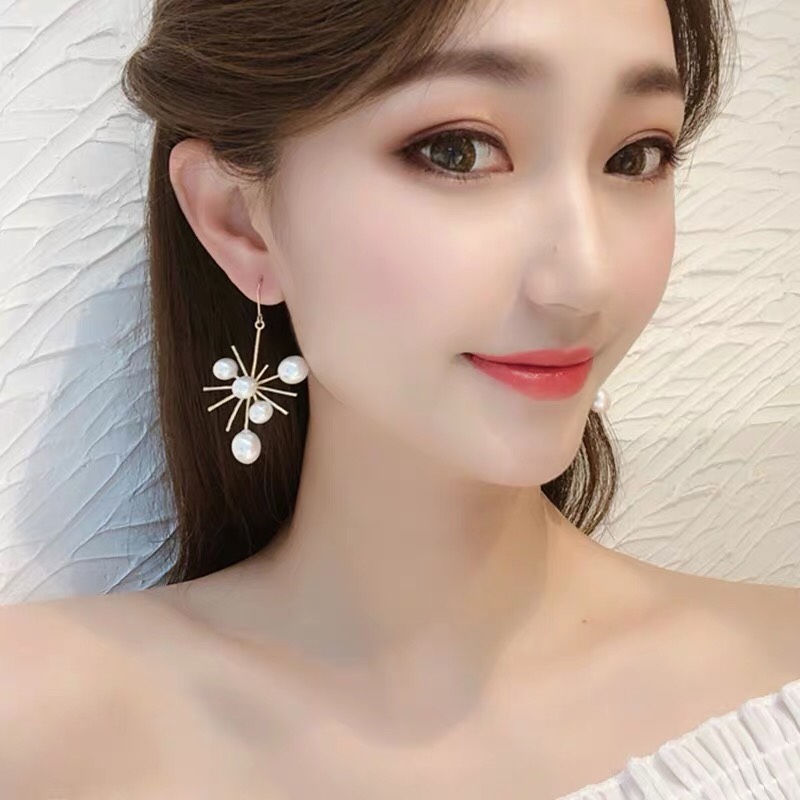Korean hot style fashion trend versatile pearl ear hook thumbnail