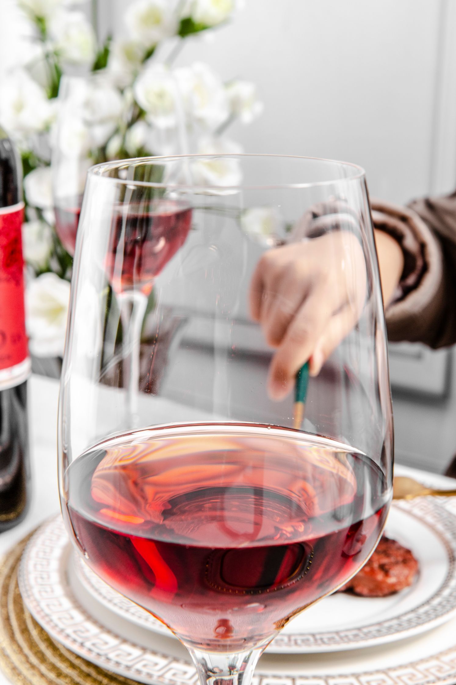 Bohemian Crystalex Czech imported lead-free crystal wine glass 40797/540ML Application Scenario