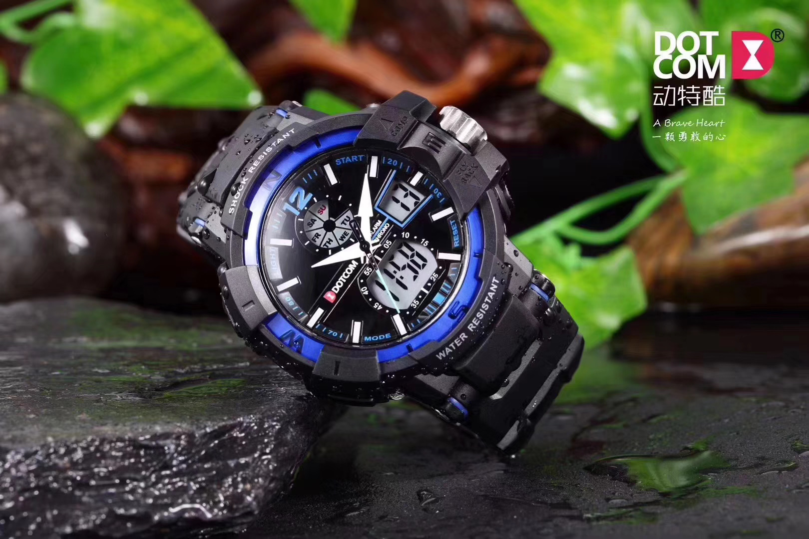 Yiwu Good Goods Sports Kid Breakthrough Multi-functional Fashionable Sports Watch D6019 detail image 2
