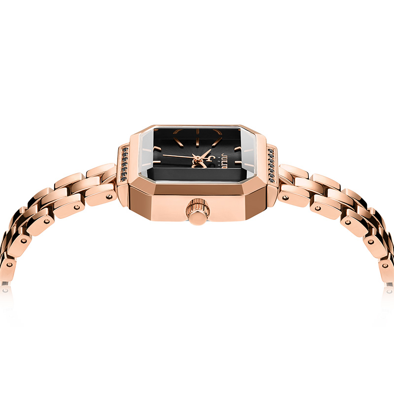 Yiwu Quality Korean version Girls' waterproof and fashionable white-collar Quartz Watch JA-1064 detail image 2
