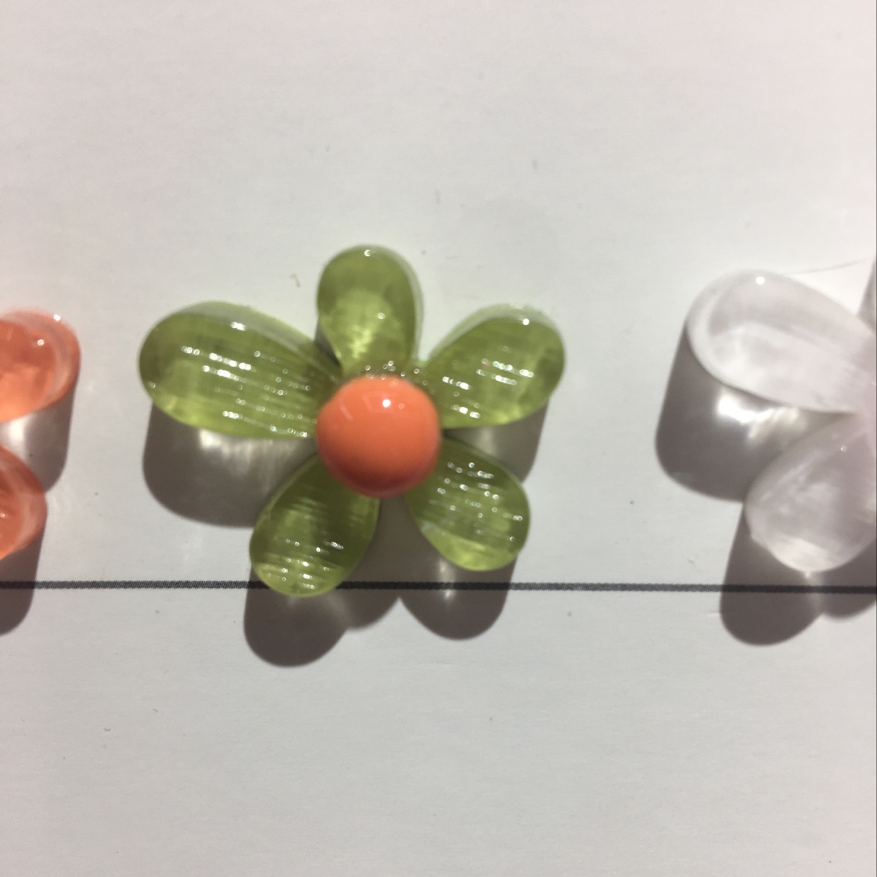 树脂花饰品配件