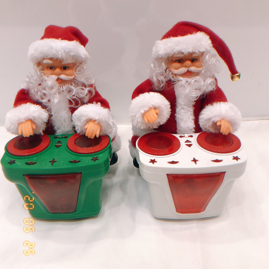 Hua Shuai Christmas Craft Christmas Decoration Explosive New Electric Drumming Old Man