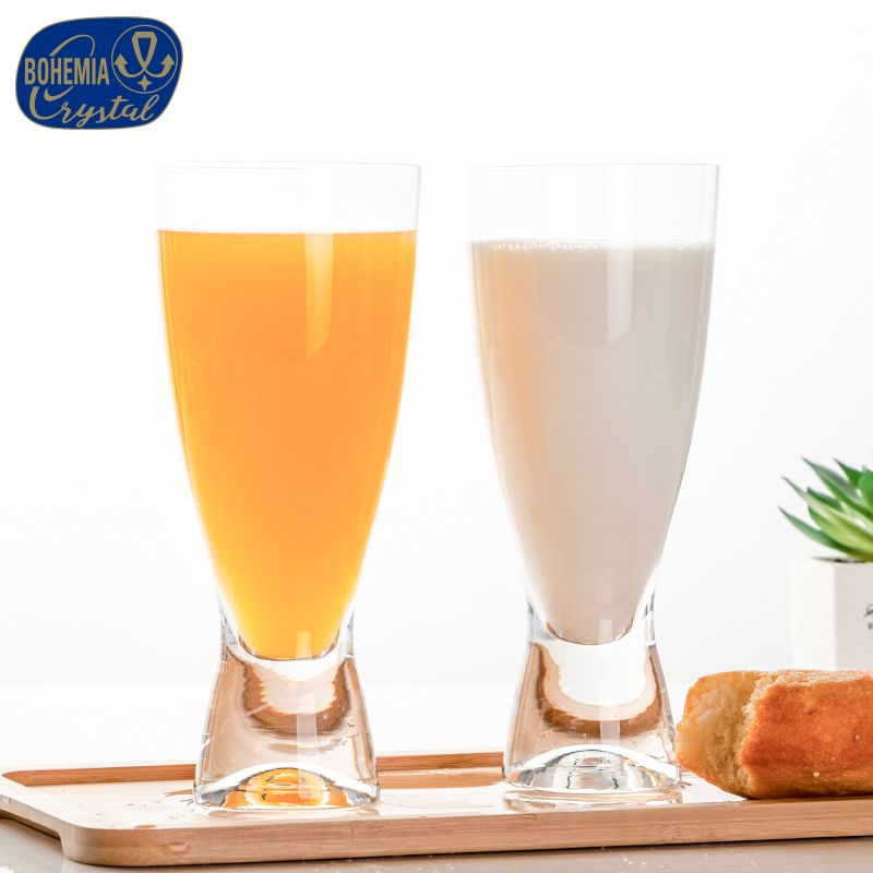 Bohemian Crystalex Czech imported lead-free crystal beer mug Senba Series 320ML Application Scenario