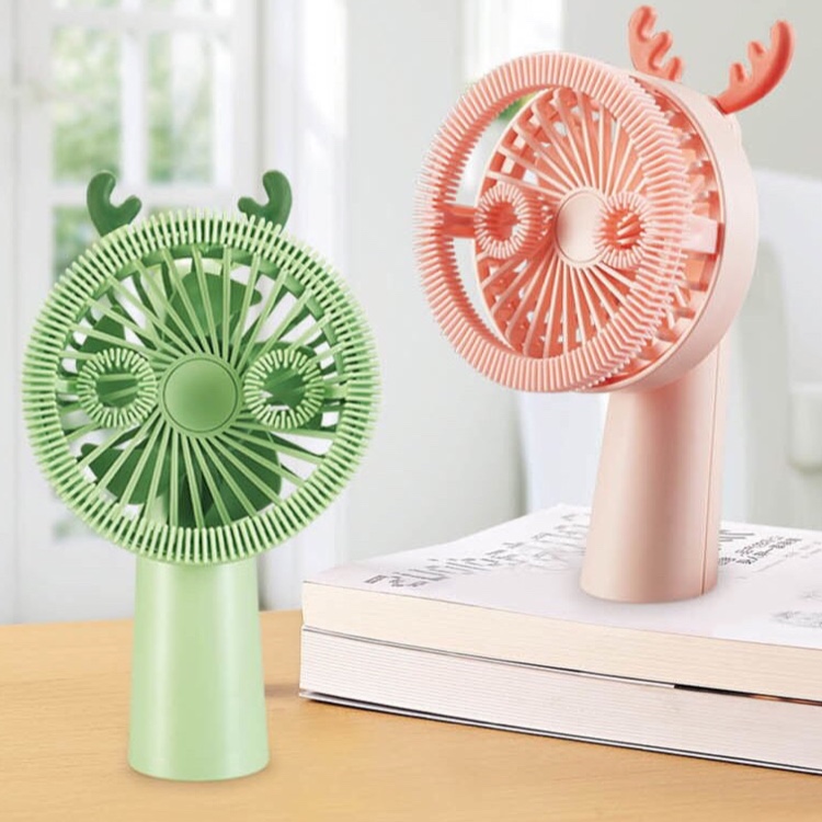 2020 New Cartoon handheld portable bubble fan Specification image